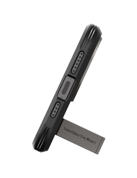 SPIGEN Tough Armor MAG compatible with MagSafe for IPHONE 15 PRO gunmetal