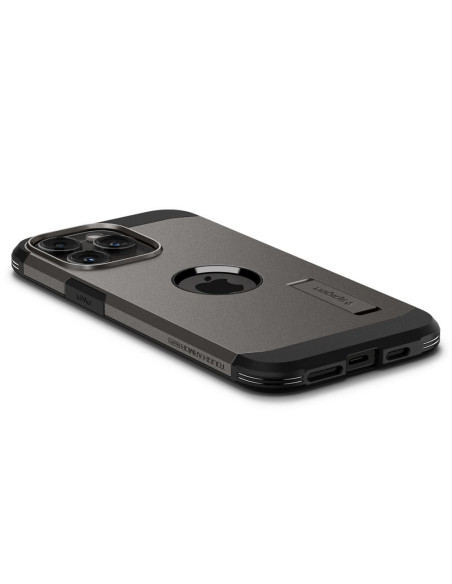 SPIGEN Tough Armor MAG compatible with MagSafe for IPHONE 15 PRO gunmetal