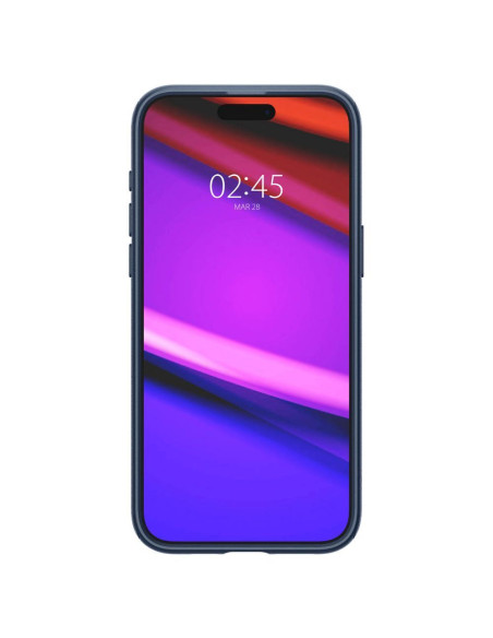 SPIGEN Mag Armor compatible with MagSafe for IPHONE 15 PRO navy blue