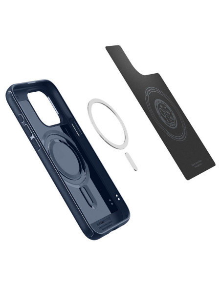 SPIGEN Mag Armor compatible with MagSafe for IPHONE 15 PRO navy blue