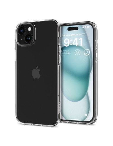 SPIGEN Coque à cristaux liquides pour IPHONE 15 transparent