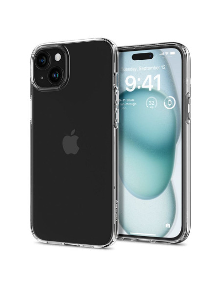 SPIGEN Coque à cristaux liquides pour IPHONE 15 transparent