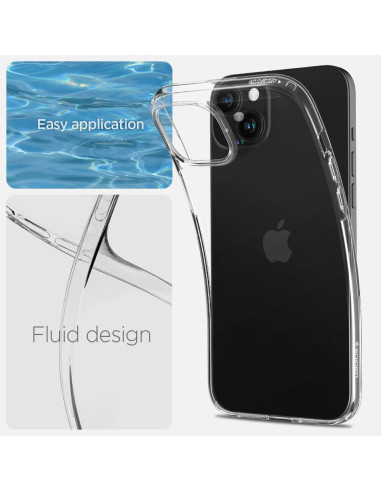 SPIGEN Coque à cristaux liquides pour IPHONE 15 transparent
