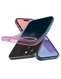 SPIGEN Liquid Crystal for IPHONE 15 gradation pink