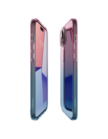 SPIGEN Liquid Crystal for IPHONE 15 gradation pink