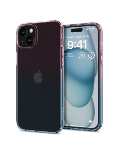 SPIGEN Liquid Crystal for IPHONE 15 gradation pink