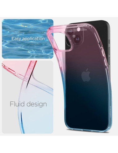 SPIGEN Liquid Crystal for IPHONE 15 gradation pink