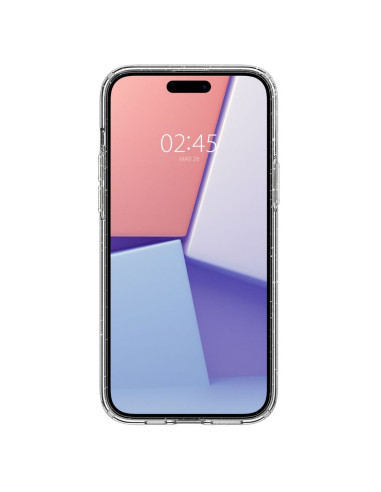 SPIGEN Liquid Crystal Coque pour IPHONE 15 cristal pailleté