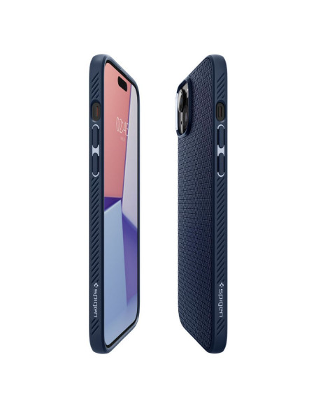 SPIGEN Liquid Air Coque pour IPHONE 15 bleu marine