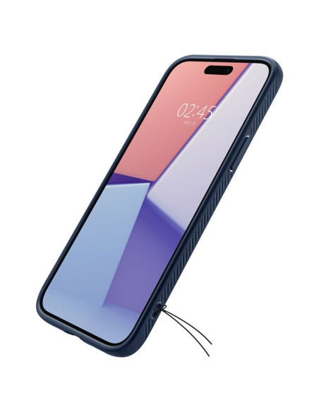 SPIGEN Liquid Air Coque pour IPHONE 15 bleu marine