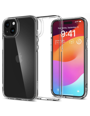 SPIGEN Ultra Hybrid Coque pour IPHONE 15 transparent