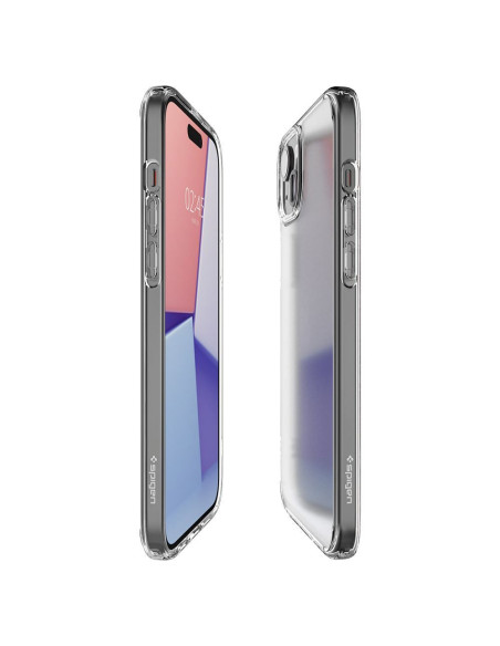 SPIGEN Ultra Hybrid Coque pour IPHONE 15 frost clear