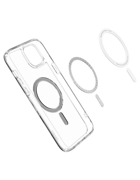 SPIGEN Ultra Hybrid Coque compatible Mag pour IPHONE 15 noir