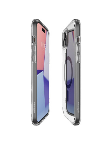 SPIGEN Ultra Hybrid Coque compatible Mag pour IPHONE 15 noir