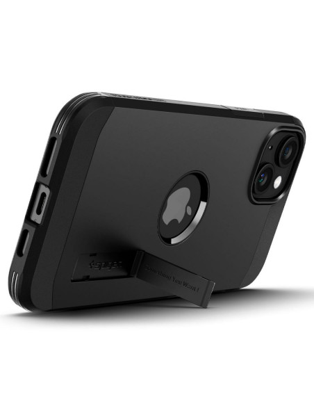SPIGEN Tough Armor Coque compatible MAG pour IPHONE 15 noir