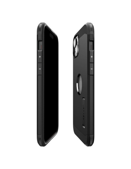 SPIGEN Tough Armor Coque compatible MAG pour IPHONE 15 noir