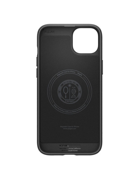 SPIGEN Coque compatible Mag Armor pour IPHONE 15 noir mat