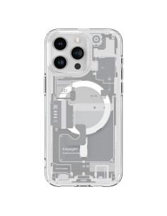 SPIGEN Ultra Hybrid Mag compatible with MagSafe for IPHONE 15 PRO zero one white 2