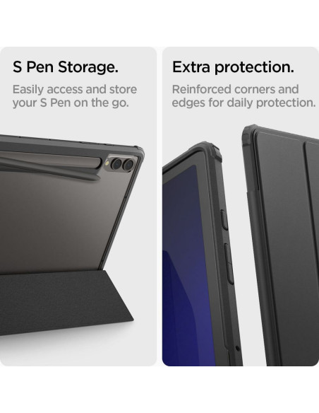 SPIGEN Ultra Hybrid PRO Coque pour SAMSUNG TAB S9 PLUS 12.4 X810 / X816B noir