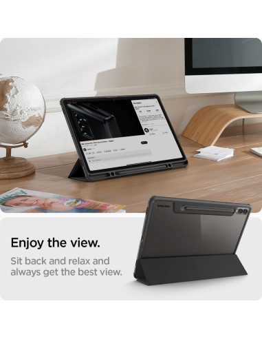 SPIGEN Ultra Hybrid PRO Coque pour SAMSUNG TAB S9 PLUS 12.4 X810 / X816B noir