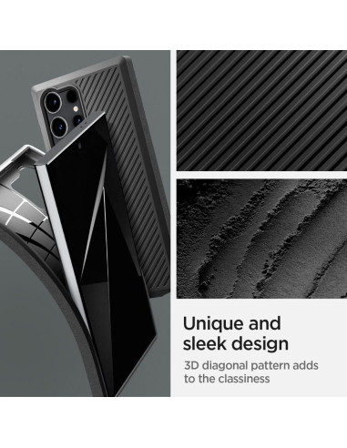 Coque SPIGEN Core Armor pour SAMSUNG S24 ULTRA noir mat