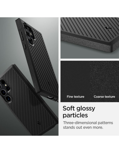Coque SPIGEN Core Armor pour SAMSUNG S24 ULTRA noir mat