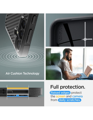 Coque SPIGEN Core Armor pour SAMSUNG S24 PLUS noir mat