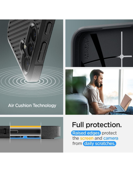 Coque SPIGEN Core Armor pour SAMSUNG S24 PLUS noir mat