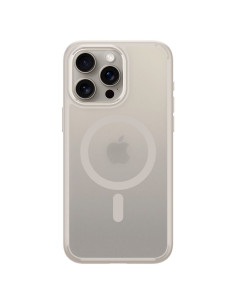 SPIGEN Ultra Hybrid Coque compatible Mag pour IPHONE 15 PRO MAX frost natural titanium 2