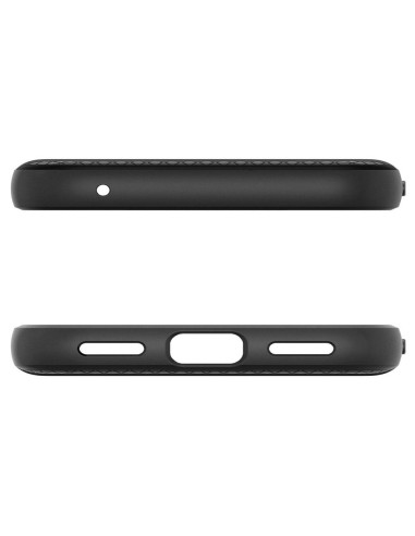 Coque SPIGEN Liquid Air pour GOOGLE PIXEL 8A noir mat