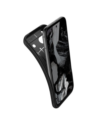 Coque SPIGEN Liquid Air pour GOOGLE PIXEL 8A noir mat
