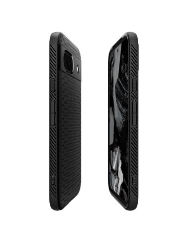 Coque SPIGEN Liquid Air pour GOOGLE PIXEL 8A noir mat