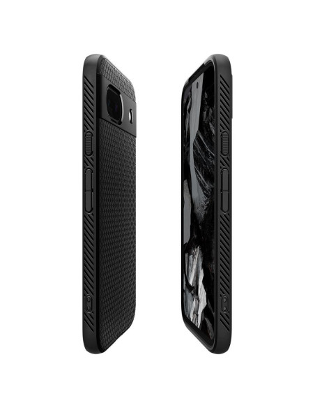 Coque SPIGEN Liquid Air pour GOOGLE PIXEL 8A noir mat