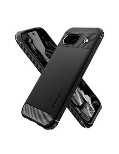 SPIGEN Coque Rugged Armor pour GOOGLE PIXEL 8A noir mat