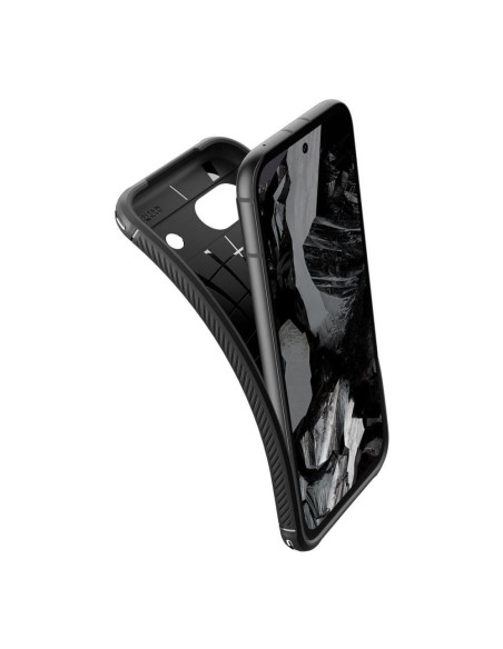 SPIGEN Coque Rugged Armor pour GOOGLE PIXEL 8A noir mat