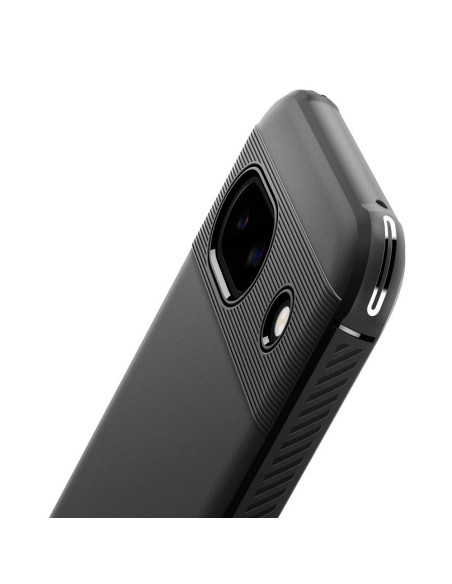 SPIGEN Coque Rugged Armor pour GOOGLE PIXEL 8A noir mat