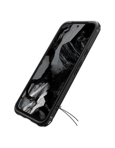 SPIGEN Coque Rugged Armor pour GOOGLE PIXEL 8A noir mat