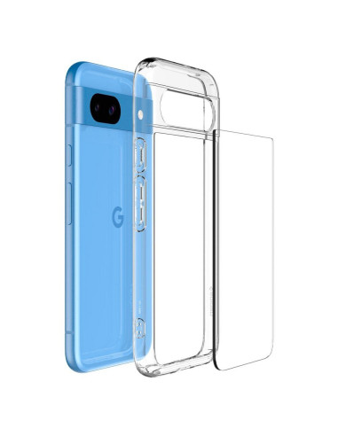 SPIGEN Ultra Hybrid Coque pour GOOGLE PIXEL 8A clair comme du cristal