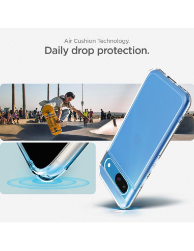 SPIGEN Ultra Hybrid Coque pour GOOGLE PIXEL 8A clair comme du cristal