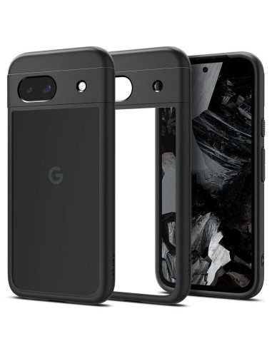 SPIGEN Ultra Hybrid Coque pour GOOGLE PIXEL 8A noir mat