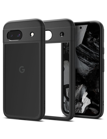 SPIGEN Ultra Hybrid Coque pour GOOGLE PIXEL 8A noir mat