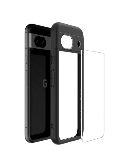 SPIGEN Ultra Hybrid Coque pour GOOGLE PIXEL 8A noir mat