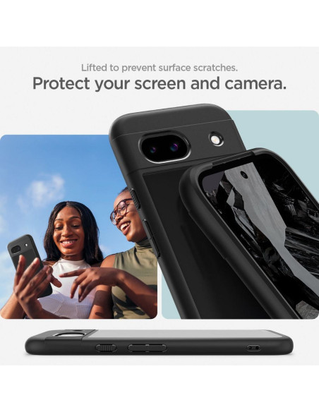 SPIGEN Ultra Hybrid Coque pour GOOGLE PIXEL 8A noir mat