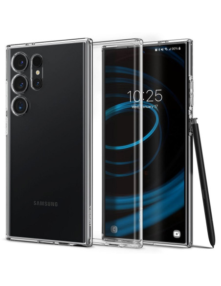 SPIGEN Coque en cristal liquide pour SAMSUNG S24 ULTRA cristal clair