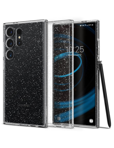 SPIGEN Coque en cristal liquide pour SAMSUNG S24 ULTRA cristal pailleté