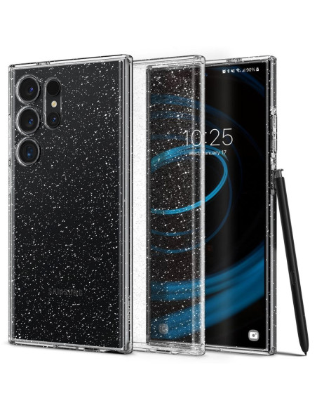SPIGEN Coque en cristal liquide pour SAMSUNG S24 ULTRA cristal pailleté