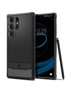 SPIGEN Coque Rugged Armor pour SAMSUNG S24 ULTRA noir mat