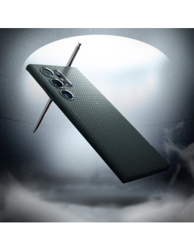 SPIGEN Liquid Air Coque pour SAMSUNG S24 ULTRA vert abysse