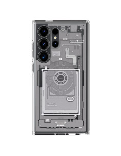 Coque SPIGEN Ultra Hybride pour SAMSUNG S24 ULTRA zero one blanc 2