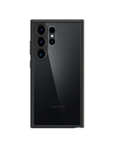 Coque SPIGEN Ultra Hybride pour SAMSUNG S24 ULTRA mat noir